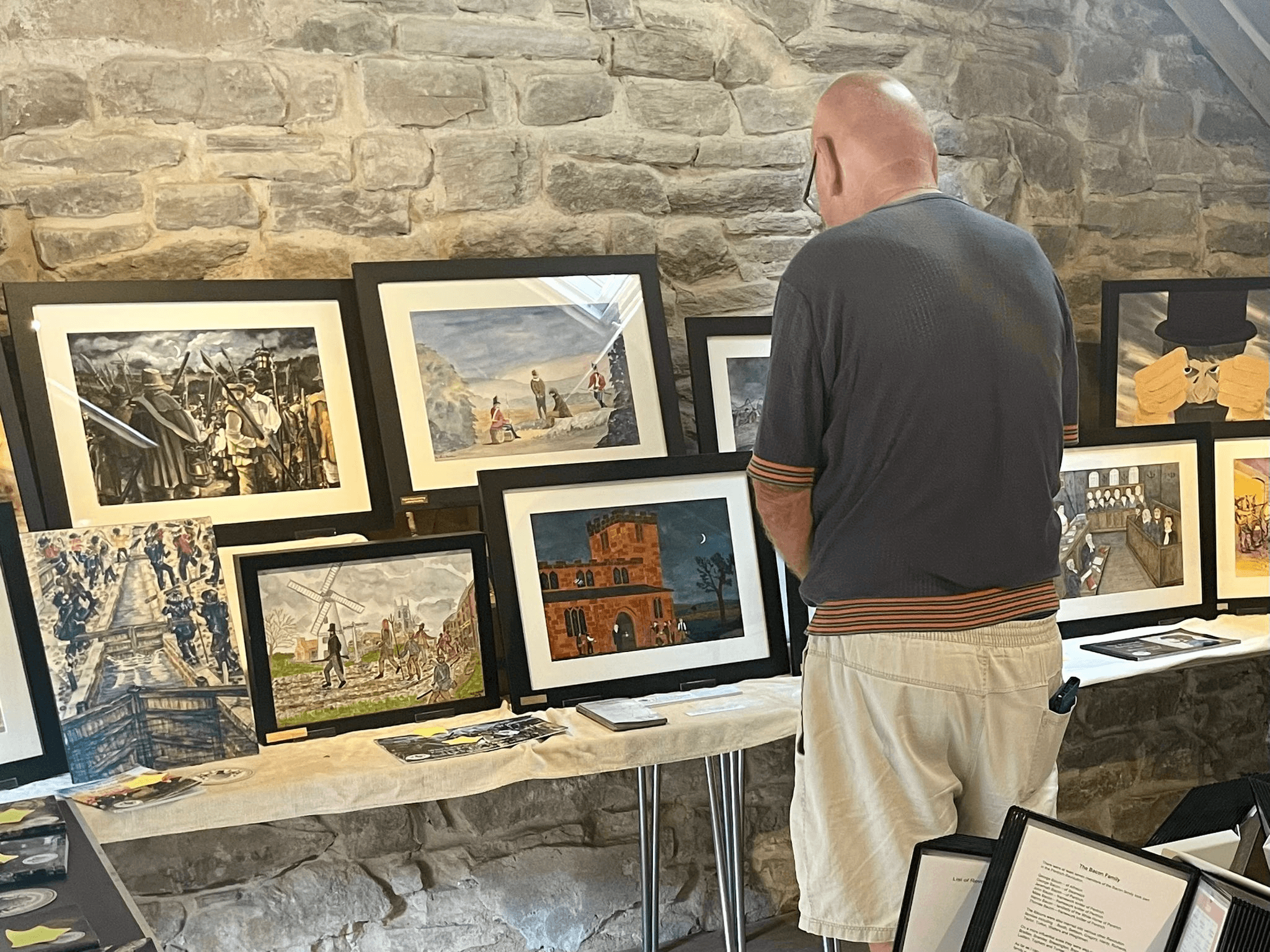 Aqueduct Cottage Cromford Art Exhibition - Picture 1